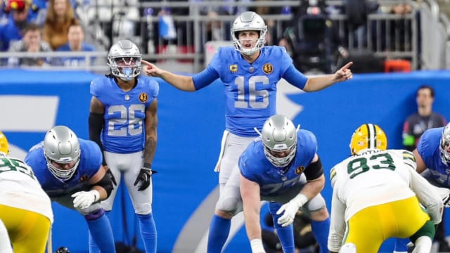 Detroit Lions quarterback Jared Goff.